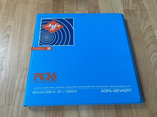 Agfa pe36 metal inch reel - metal,