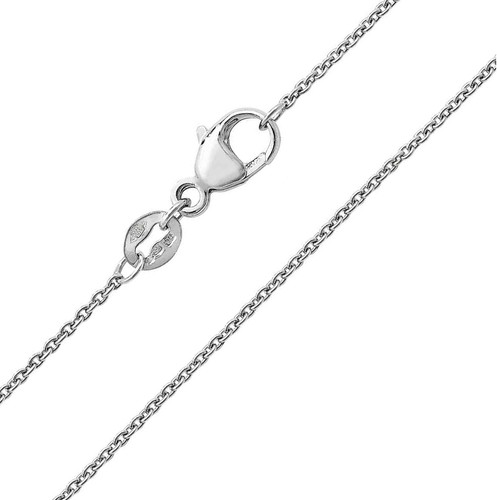 Rolo chain platinum 950 ladies - platinum,
