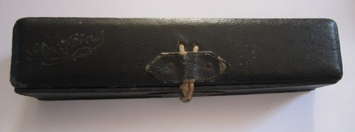 Vintage antique hat pin - hat, box