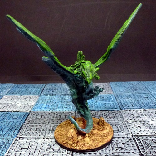 Unpainted flying alien - alien, death