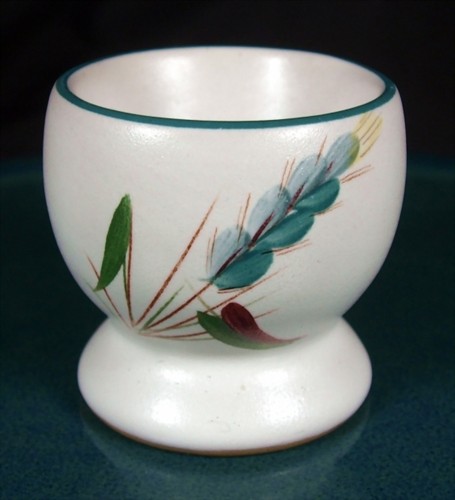 Denby greenwheat egg - cups,