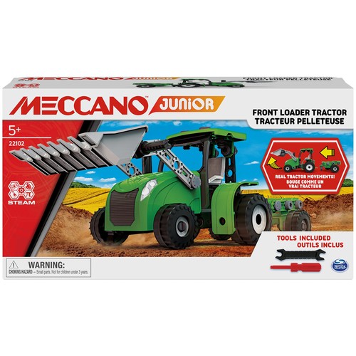 Meccano junior front loader - meccano, junior,