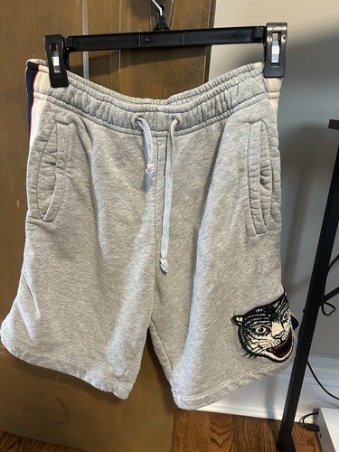 Gucci gray cotton sweat - cotton, shorts