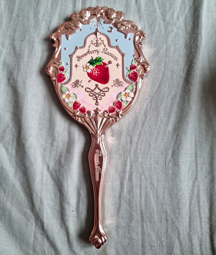 Pink rose gold - gold, metal