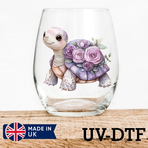 Floral sea turtle - floral,