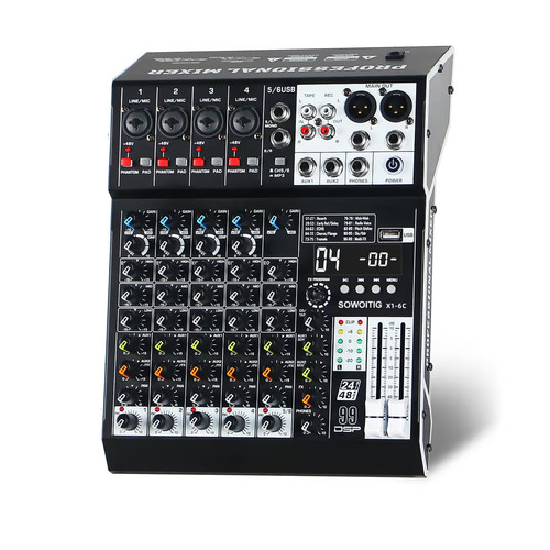 Channel audio mixer - audio,