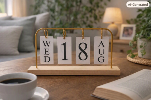 Flip style perpetual - perpetual, calendar