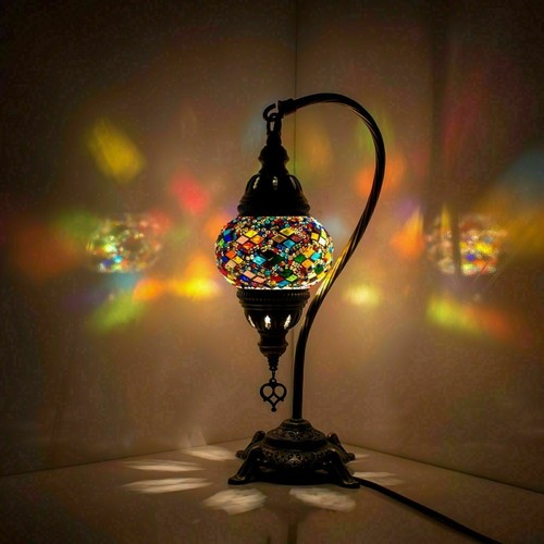 Turkish moroccan table lamp - turkish,