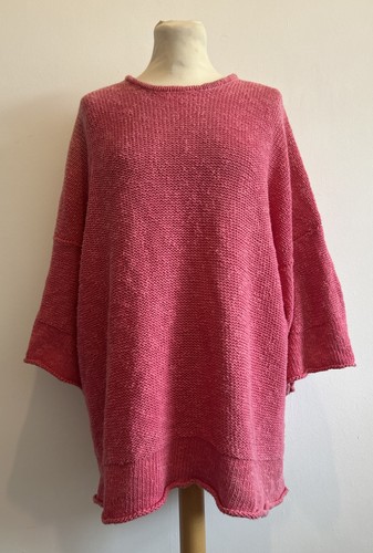 Eskandar pink knit - jumper, one