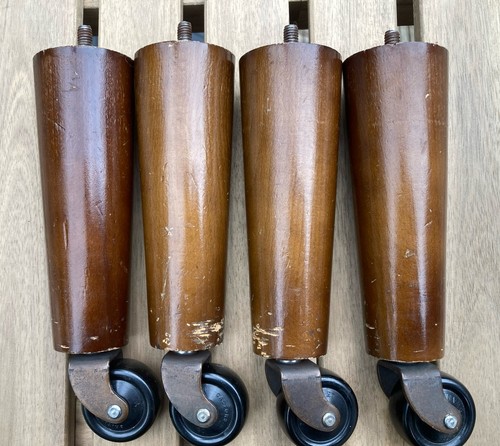 Tapered wooden furniture legs - tapered,