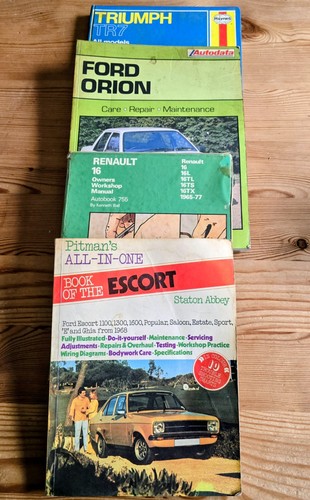 Selection workshop manuals - workshop,