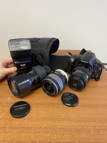Sony and minolta photography - and,