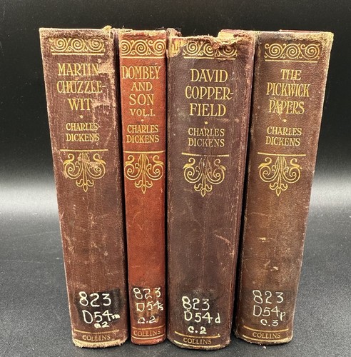 Antique book lot - lot, charles