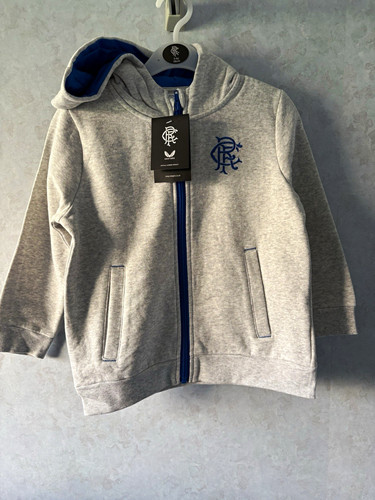 Rangers boys grey full zip - rangers,