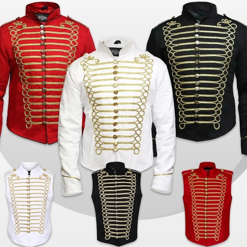 Mens hussar steampunk napoleon - mens,