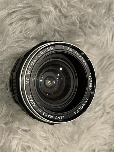 Minolta rokkor sg 28mm - w.,