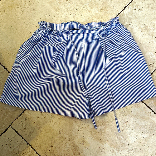Zara blue white striped - &,