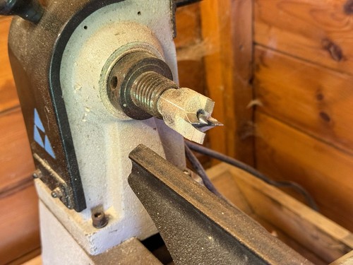 Wood turning lathe - turning,