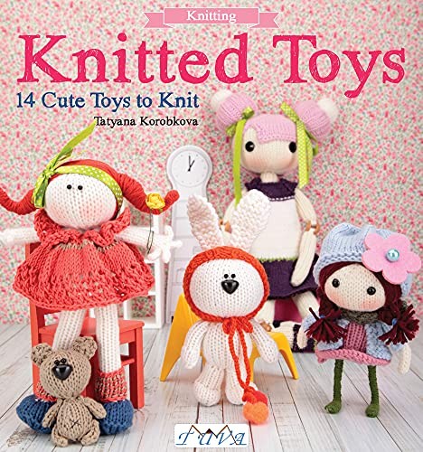 Knitted toys cute - toys:, 14