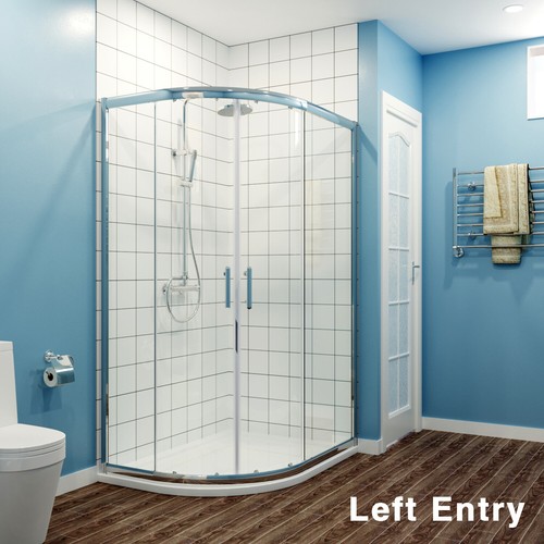 Quadrant shower enclosure and - shower,