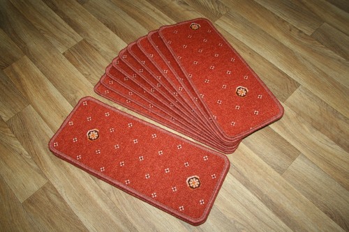 Carpet stair case treads - 14,