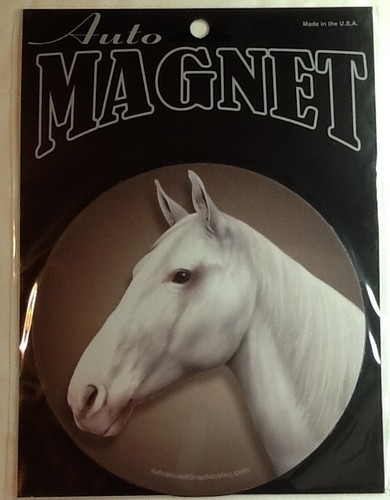 Horse magnet car truck auto - horse,