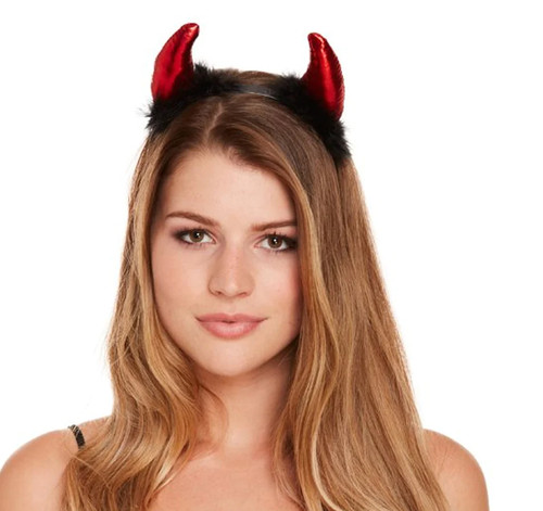 Red metallic devil demon - metallic,