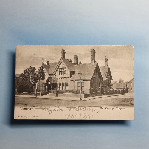Ledbury postcard 1905 - ledbury,