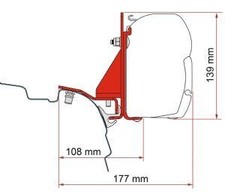 Fiamma f45 adapter t6 - vw, t5/t6