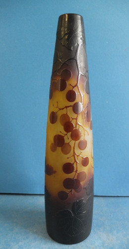 Large vase glass emile - vase,,