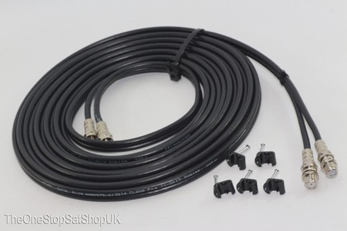 Black twin satellite - 5m,