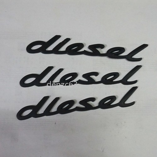Matte black diesel metal - matte,