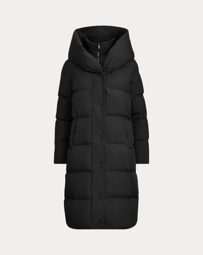 Oversize collar quilted down - quilted,