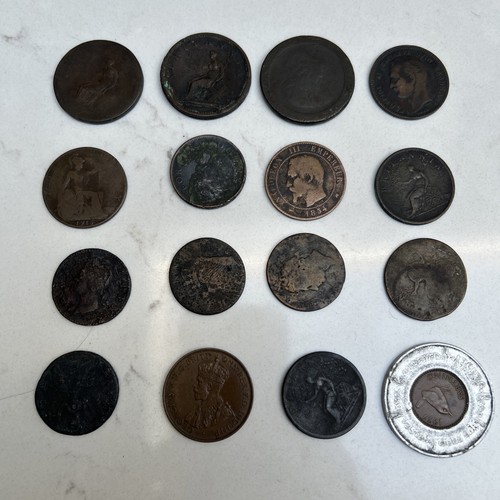 Old british world coin - ,