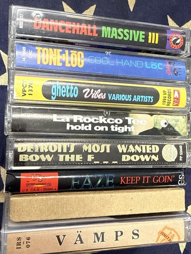 Rap cassette lot gangsta - 8,
