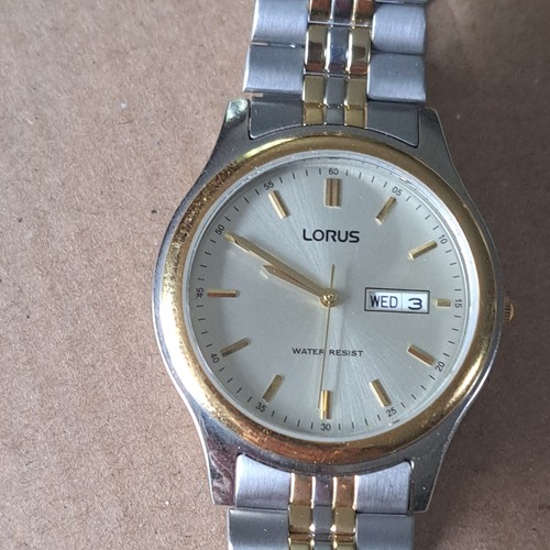 Lorus gold dial - dial, 2