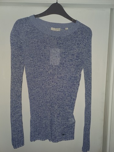 Ted baker blue - ribbed, jumper