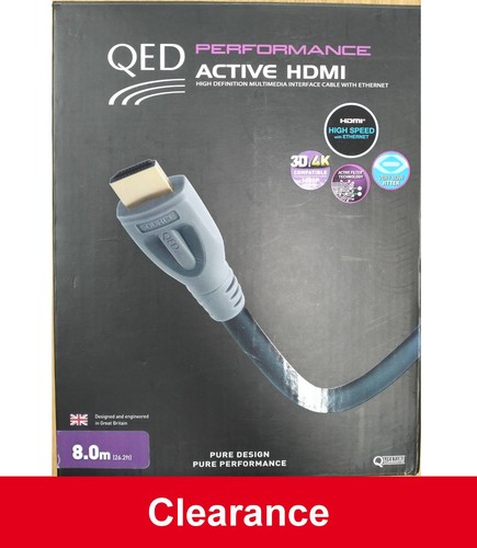 Qed performance active hdmi - active, 8m