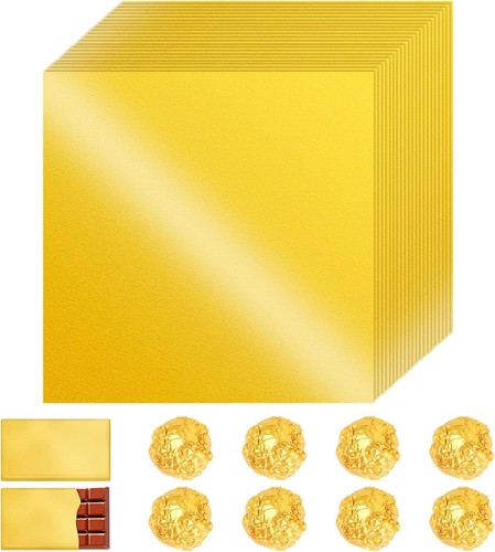 100 pcs gold foil sweet - pcs,