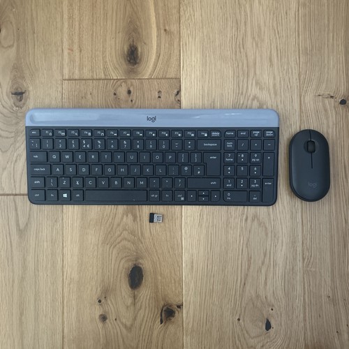 Logitech mk470 slim wireless - slim,