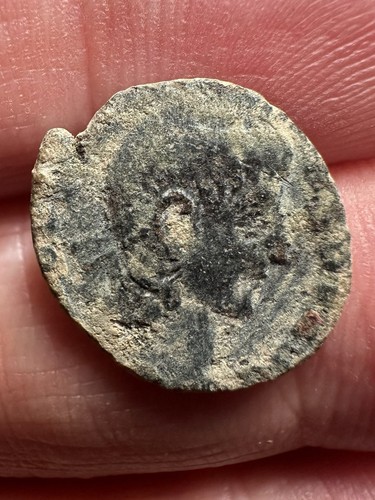 Ancient roman coin - ae, unclean