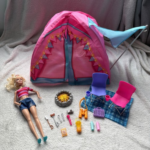 Barbie camping takes two - camping,