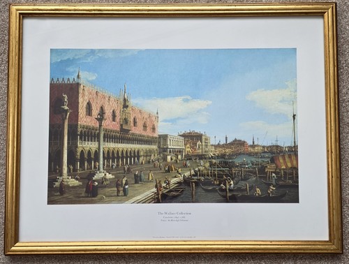 Canaletto the riva degli - canaletto,