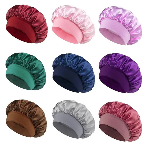 Silk bonnet adjustable - bonnet,