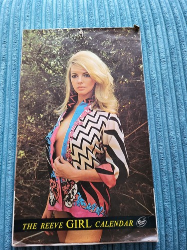 1970 reeve girl calendar - a,