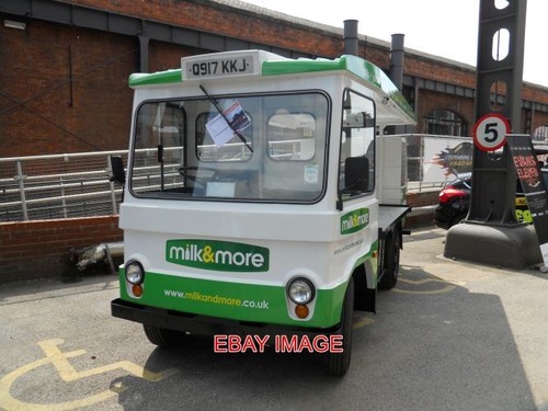 Photo milk float old - milk,
