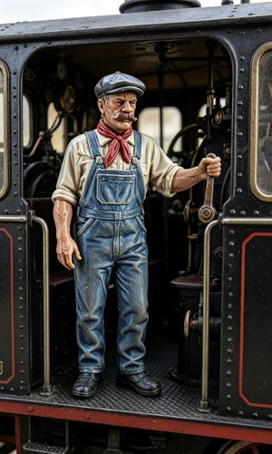 Model railway railroad train - railway,