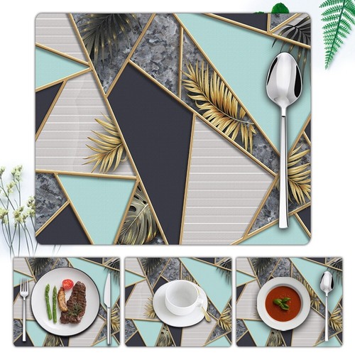 Placemats coasters leather - coasters, pu