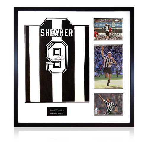 Alan shearer signed retro - shearer,