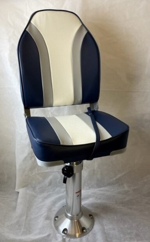 Folding boat seat - folding, &